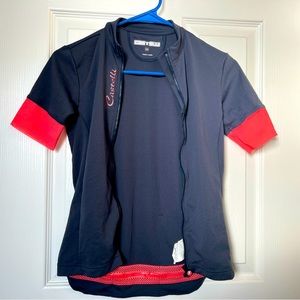 Castelli women XS cycling short sleeve shirt